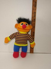 Vintage 1984 Playskool ERNIE Plush Stuffed Doll Toy Sesame Street 10