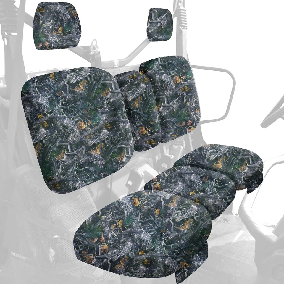 Cubierta de asiento para Can Am Defender HD5 HD7 HD8 HD9 HD10 DPS 2016-2025 camuflaje UTV 1680D Foto 2 de 4