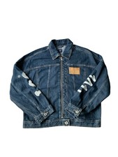 Lee Riders 101 Denim Jacket Women's Medium Blue 130 Years Anniversary