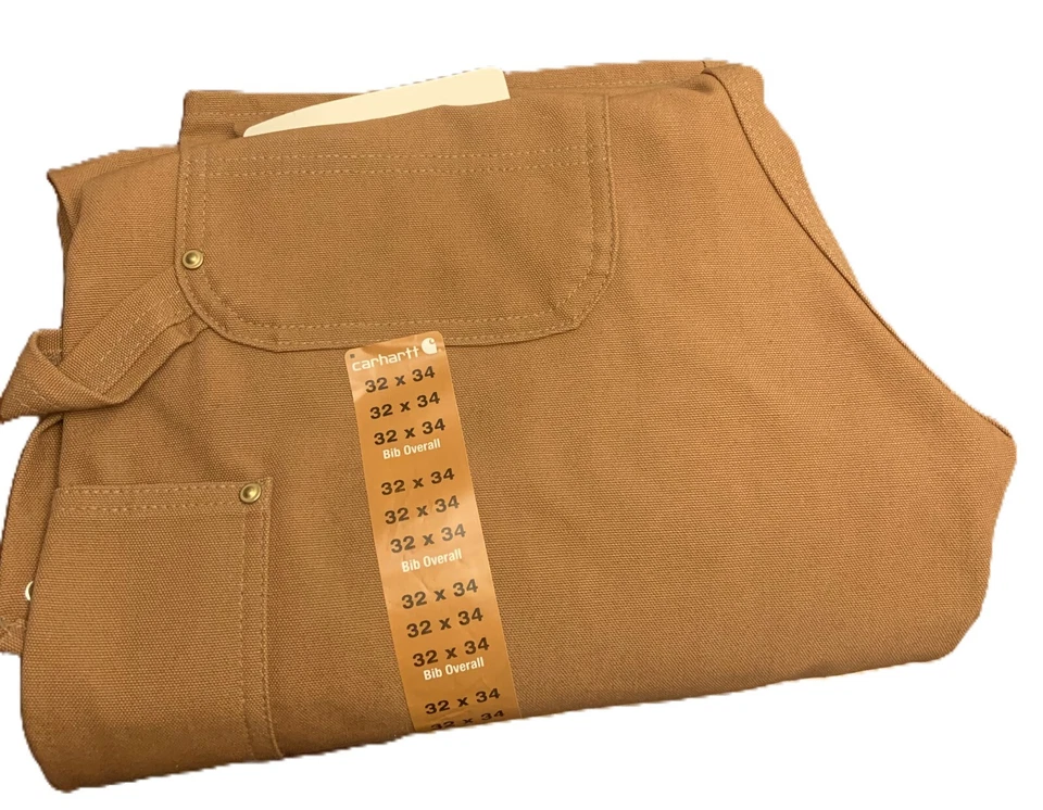 CARHARTT DUCK BIB OVERALL SIZE 32 x 34 - Imagem 2 de 4