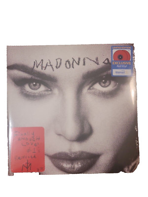 Madonna Finally Enough Love Walmart Exclusive Red Transulcent VINYL