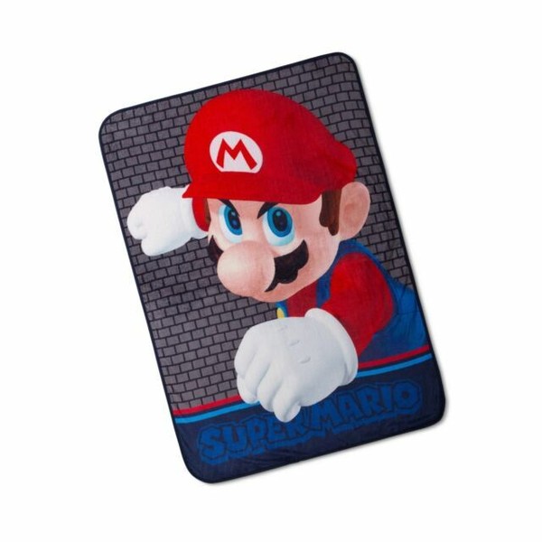 Super Mario Brothers Kids Throw Blanket Plush 46x60 for sale online eBay