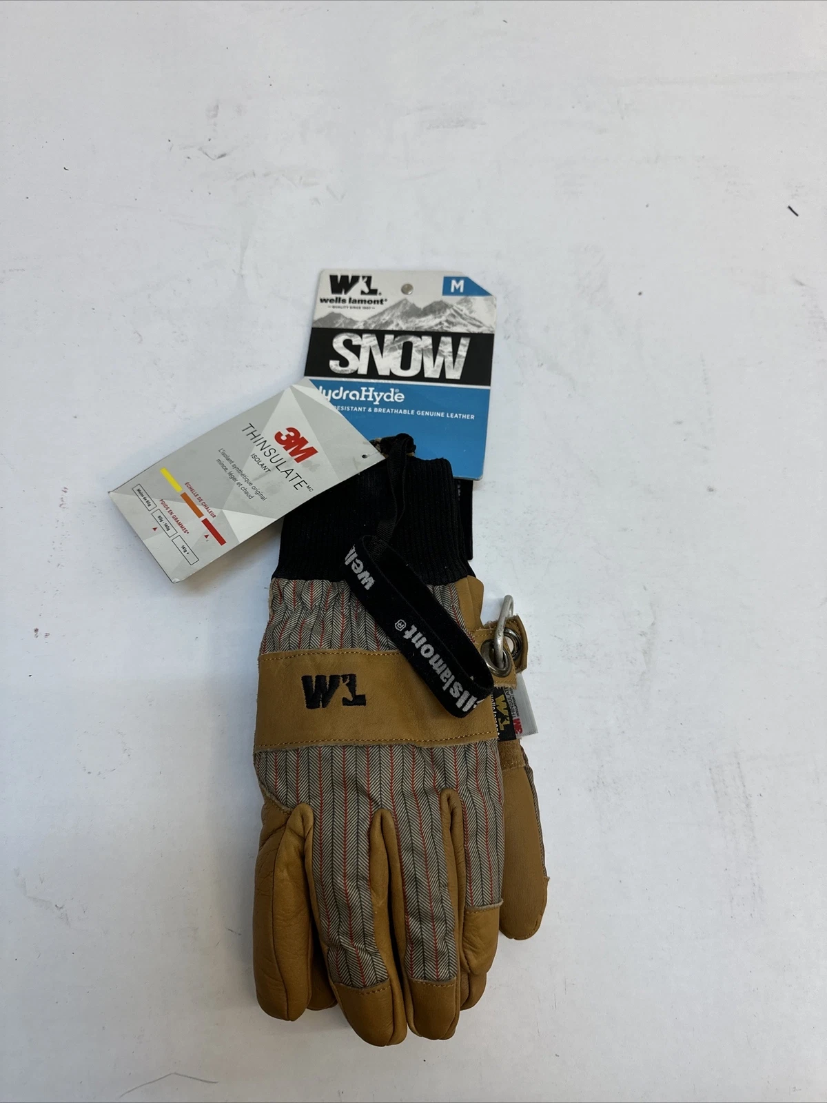 Wells Lamont Hydra Hyde Snow Gloves Size Medium