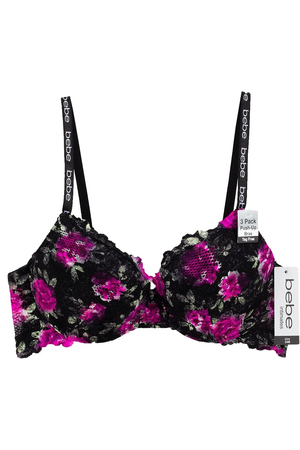 bebe Black Bras & Bra Sets for Women