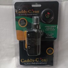 Caddy-Clean The All-in-One Golf Club Cleaner New Sealed Towel Brush Spray Marker