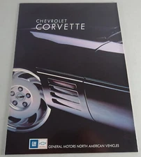Chevrolet Corvette C4 Brochure / Booklet