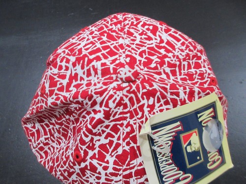 San Francisco Giants Hat Cap Fitted Mens 7 3/4 Red White MLB Baseball Logo - Picture 5 of 9