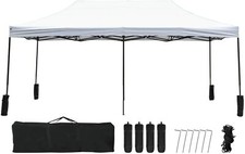 FDW Pop Up Canopy 10x20 pop up Canopy Tent Folding Protable Ez up Canopy Party