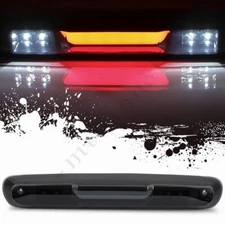 High Mount LED 3rd Brake Light Black Housing Smoke Fit For 2007-2013 GMC Sierra