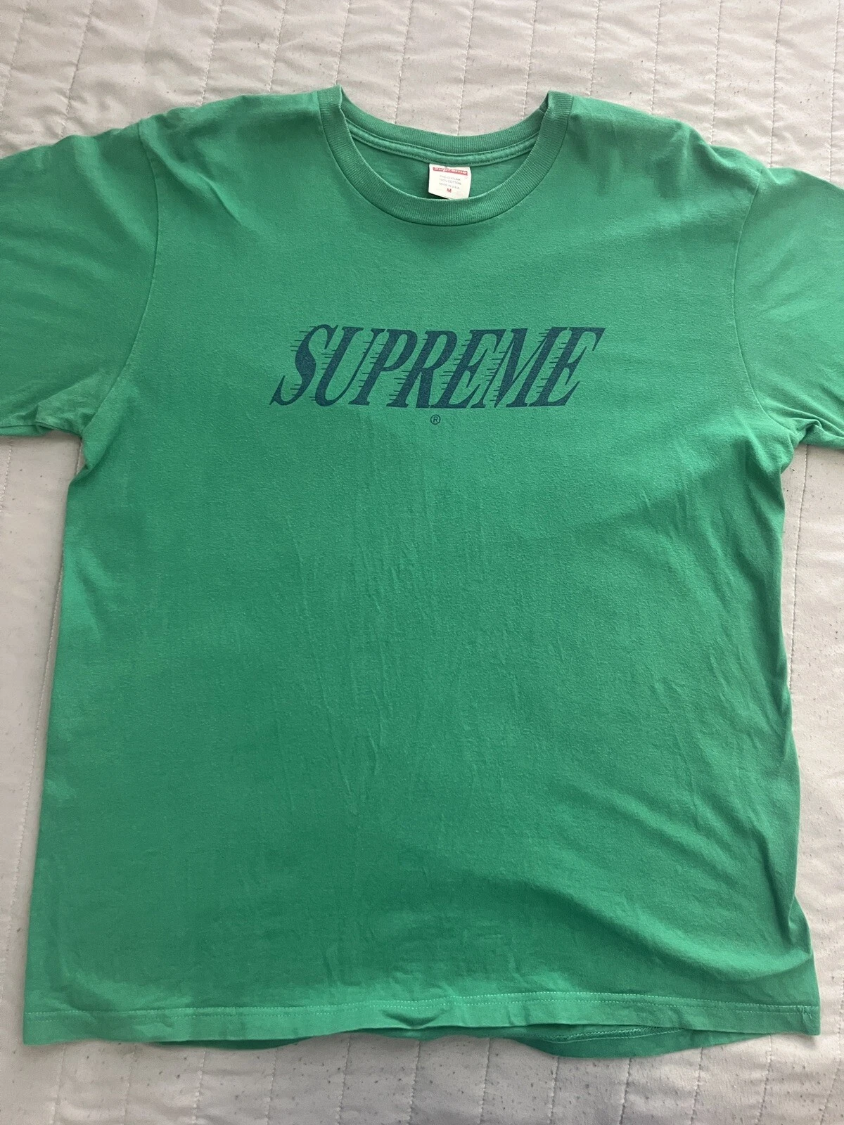 Tee shirt vert Supreme Slap Shot FW22 Supreme New York 2022 taille M