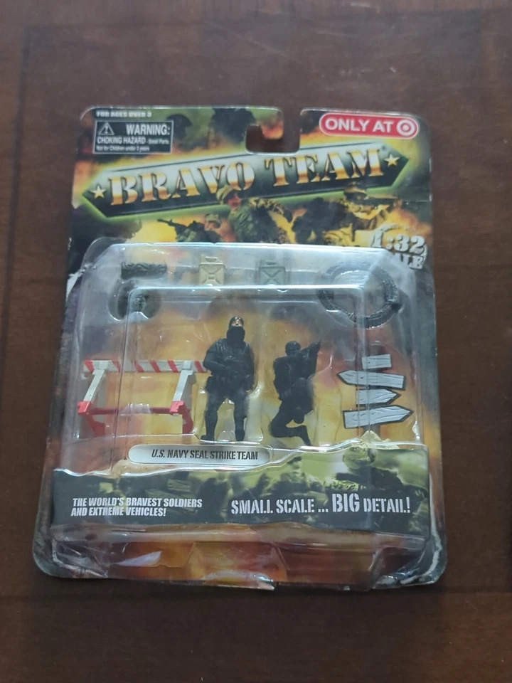 Lot Of 4 Target Exclusive 1:32 Bravo Team Us Marines United States Navy 2008 - Image 2 of 4