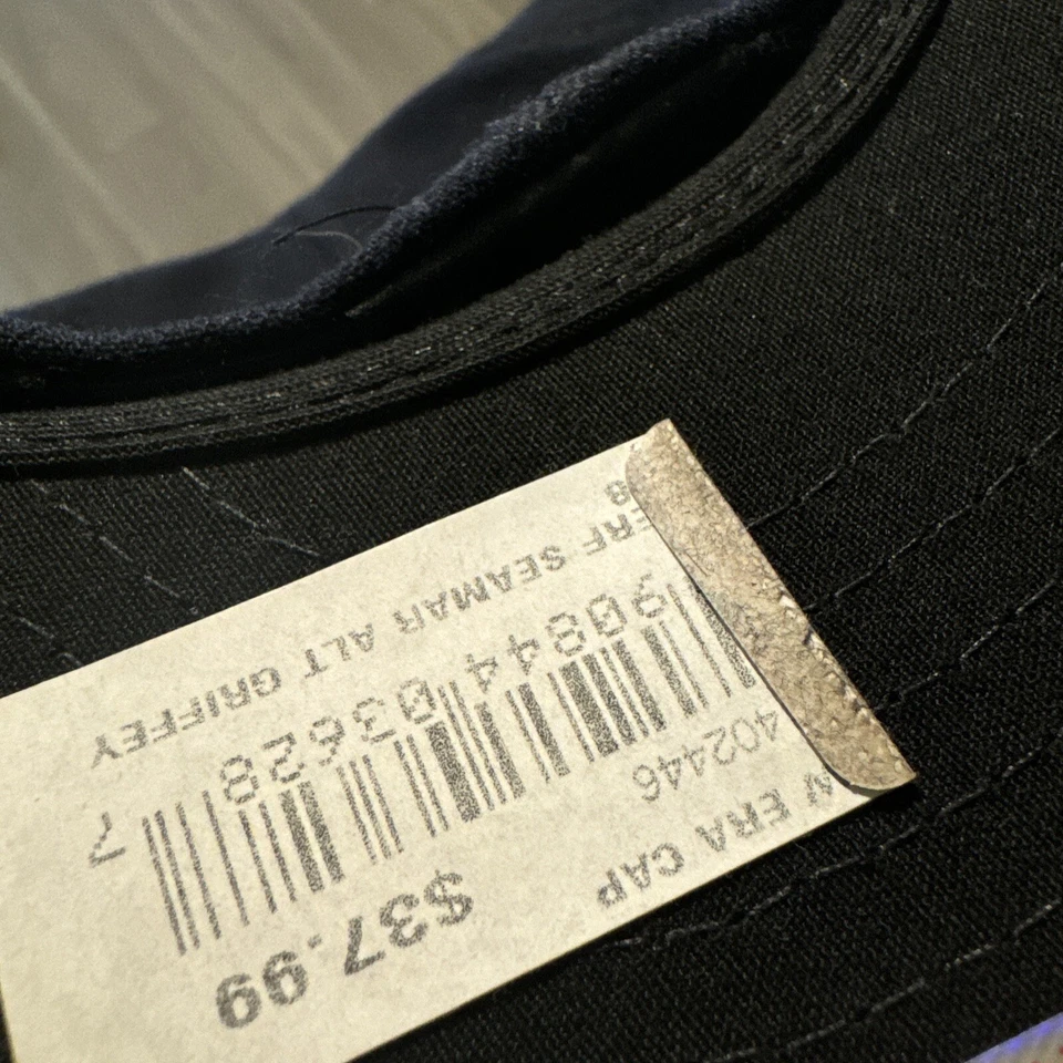 Seattle Mariners Ken Griffey Jr. Number Retirement New Era 5950 Hat 7 3/8 *NEW* - Image 4 of 4