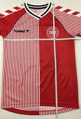 Denmark 1986 DBU #11 M. Laudrup Hummel shirt camiseta Trikot