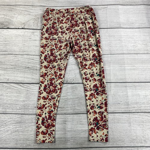Lularoe geblümte Leggings Damen Größe Tall & Curvy Activewear Hose Yogahose - Bild 2 von 10