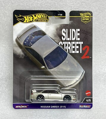 Hot Wheels Car Culture Slide Street 2 - Nissan 240SX (S14) - 2024