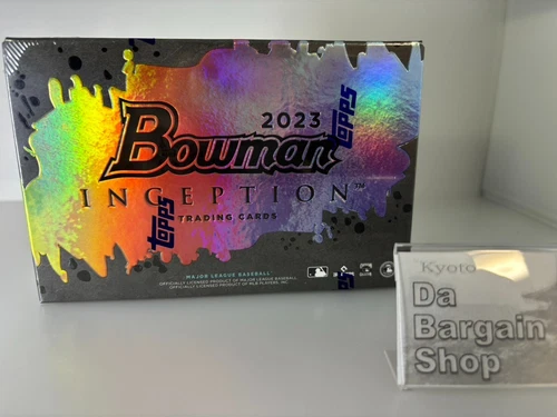 Bargain price  2023 Topps Bowman Inception Baseball Hobby Box