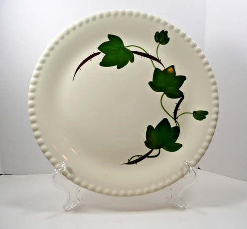 Vintage 1940er Southern Potteries Blue Ridge Efeu Brombeer Teller 101/4" handbemalt - Bild 4 von 12