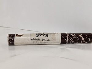 Lawson 9773 Masonry Drill Bit, Black