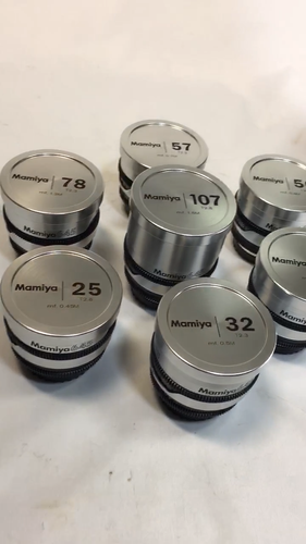 cine housing for mamiya 645 sekor c 35mm 45mm 55mm 70mm 80mm 110mm 150mm 200mm - Video 1 of 1