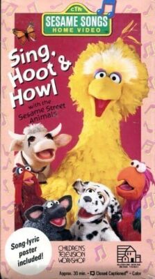 Sing, Hoot & Howl With The Sesame Street Animals - VHS