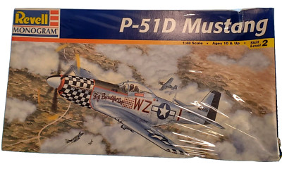 1997 Revell Monogram P-51D Mustang Model 85-5241 Kit sealed new NIB