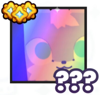 PET SIM 99 - Huge   RAINBOW Pixie Fox   -  (Fast Delivery & Cheap)