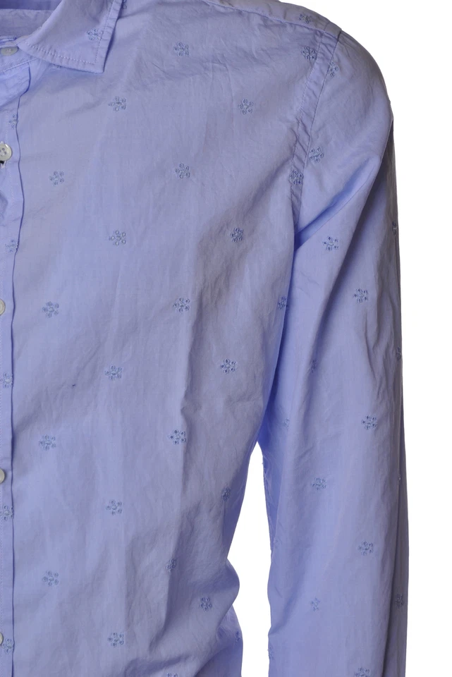 Aglini - Camisa - Hombre - Azul - 3180601B184128 Foto 2 de 4