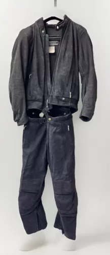 BMW Atlantis 3 Pro Suede Leather Motorrad Motorcycle SUIT Jacket 44/Pants 42