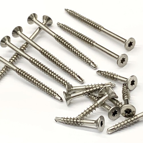 Spanplattenschrauben Edelstahl VA Holzschrauben mit Bohrspitze DIN 9044 TORX - Bild 1 von 4