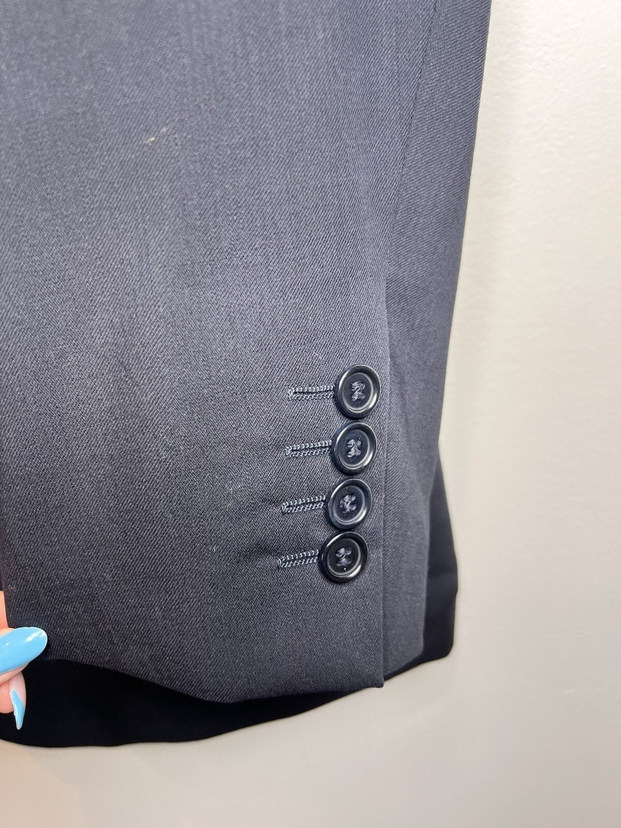 Missoni Navy Blue Three Buttons Blazer Jacket Sport Coat 100% Wool Men Sz 42R View 5