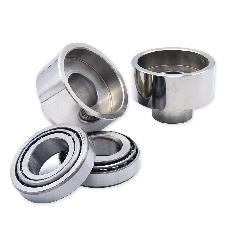 Kit de conversión de cojinete de copa de cuello de 7/8" a 1" para Harley 52-81 Sportster Ironhead Foto 3 de 4