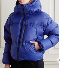 STELLA McCartney TRUE NATURE SHORT LENGTH PUFFA JACKET BLUE UK 14 RRP  350 2