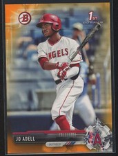 Jo Adell 2017 Bowman Draft 1st Orange 14/25 #BD-95 ANGELS