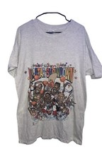 Vintage 1995 NBA Looney Tunes Allstar Showdown T-Shirt Size XL