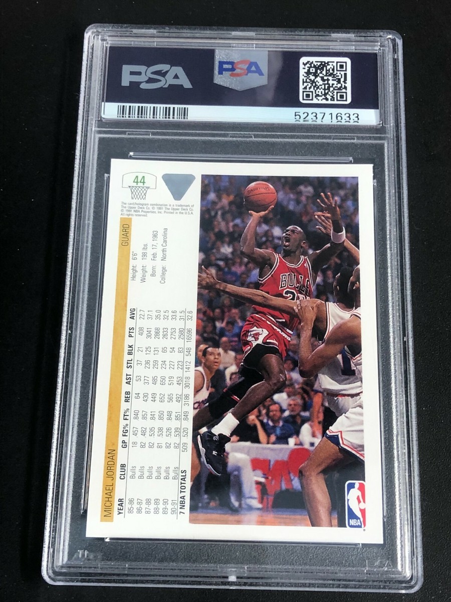 マイケルジョーダン 1993 Upper Deck PSA 9 Amazon.com: 1993-94 Upper Deck #204 Michael Jordan PSA 9