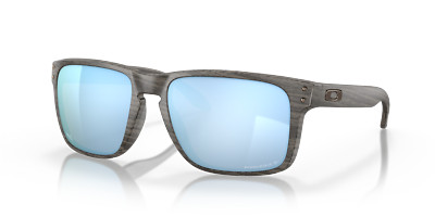 Oakley Holbrook XL Woodgrain / Prizm Deep Water Polarized 59 mm Sunglasses