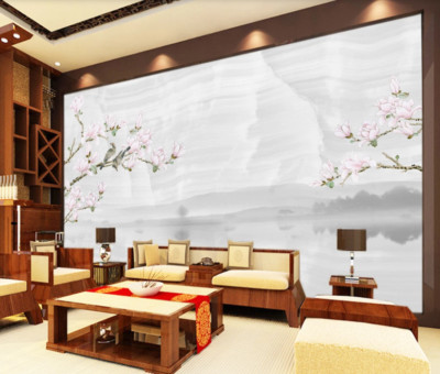 3D Art Flower Branch G2838 Wallpaper Wall Murals Removable Self-adhesive Honey