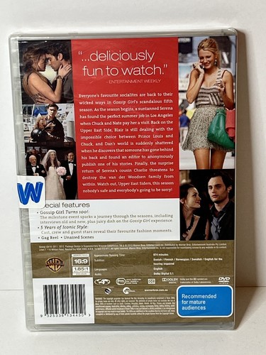 Gossip Girl Complete Seasons 4 & 5 DVD Set Region 4 New & Sealed - Picture 9 of 13