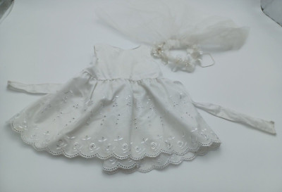 Build a Bear Workshop BABW White Summer Flower Dress Wedding Headpiece