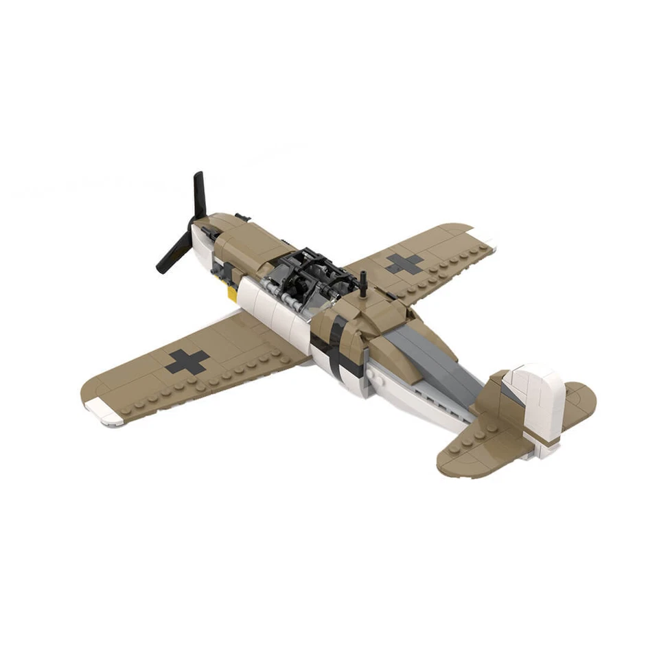 MOC: WWII German Fighter 397 Pieces MOC-155433 Building Toys Set Kids Gift - Image 2 of 3