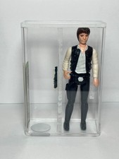 Star Wars Vintage Loose Kenner 1977 Han Solo Large Head HK AFA 80
