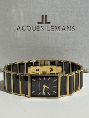 JACQUES LEMANS CERAMİC  1-1651D DAMENUHR  QUARZ  SAPPHIRE GLASS