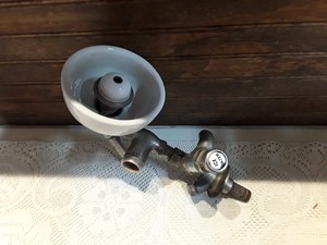 Vintage Porcelain Water Fountain Bubbler