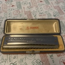 Hohner 280 C The 64 Chromonica Made in Germany 4 Chromatic Octaves w Orig. Case