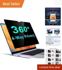 Scratch-Resistant MacBook Pro 14" Privacy Screen - 4-Way View Protection