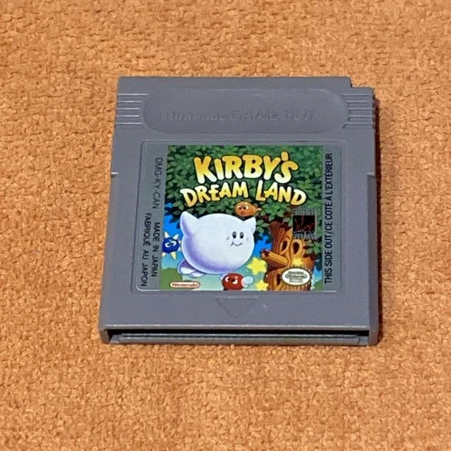Kirby's Dream Land Nintendo Game Boy Video Game