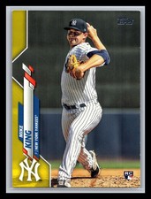 Mike King Rookie New York Yankees 2020 Topps Update #U-293 Yellow