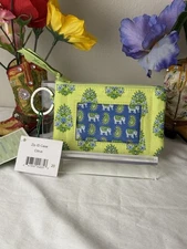 Vera Bradley Zip ID Case NWT - Citrus Retired Pattern - Card Holder