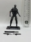 GI Joe 25th POC 30th Retaliation SNAKE EYES 1/18 Action Figure Loose