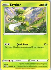 Scyther 005/189 Common Regular Card SWSH10: Astral Radiance Pokemon TCG LP